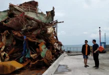 Pengangkatan Bangkai KMP Tunu Hampir Rampung